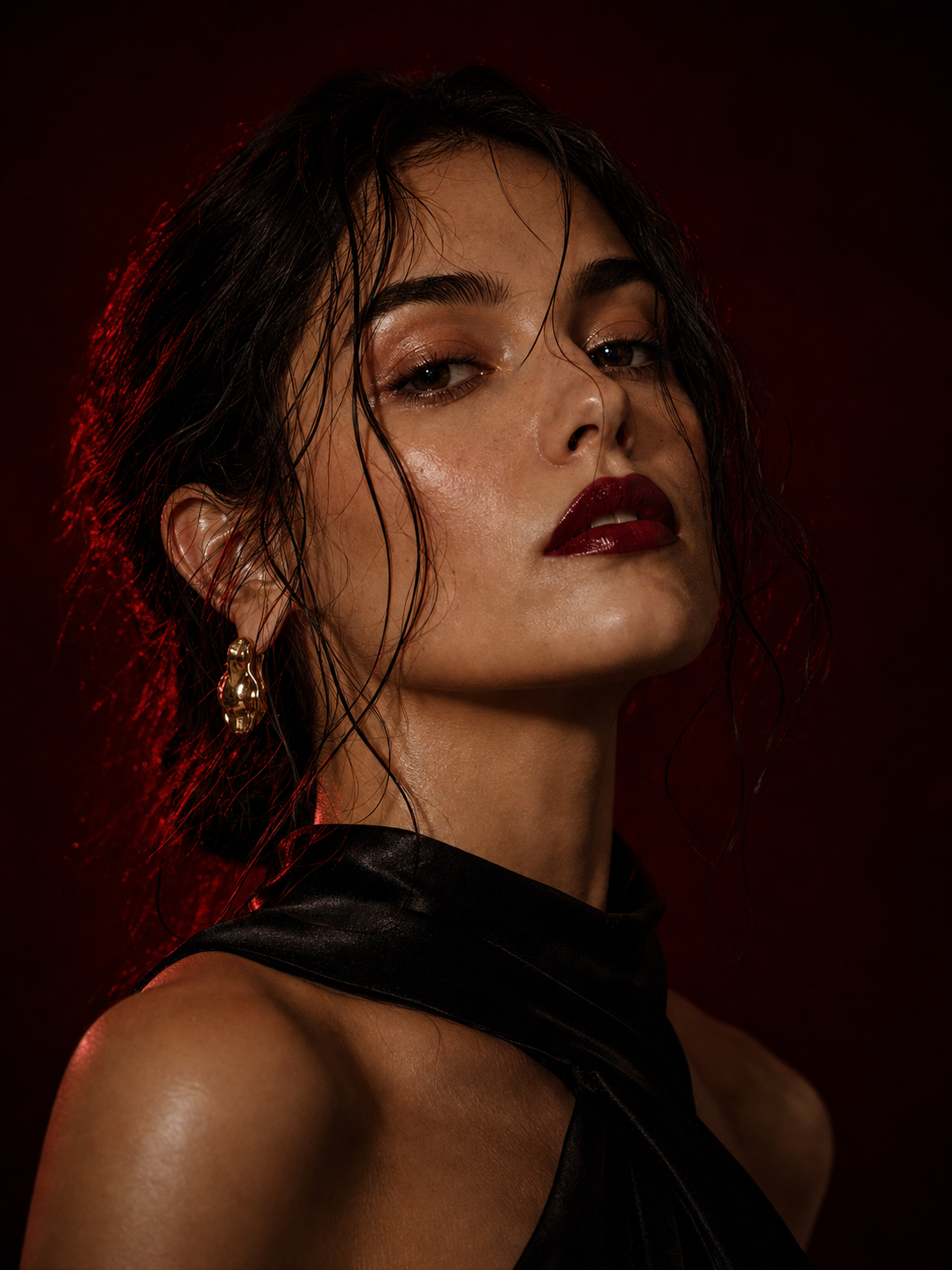 Reveal photoshoot beauty portrait